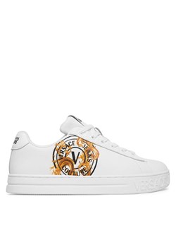 Sneakersy Versace Jeans Couture 80VA3SK3 ZPB73 3 Biały ze sklepu eobuwie.pl w kategorii Buty sportowe damskie - zdjęcie 189320971