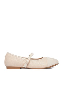 Baleriny Guess CEO-CS6666-03 Beżowy ze sklepu eobuwie.pl w kategorii Balerinki dziecięce - zdjęcie 189320991