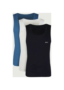 BOSS BLACK Tank top 3-pack RibClassic | Regular Fit ze sklepu Gomez Fashion Store w kategorii T-shirty męskie - zdjęcie 189321572