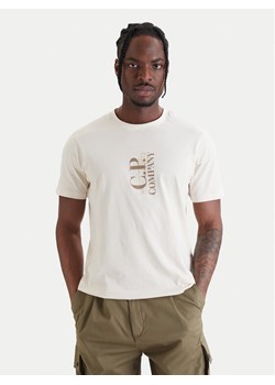C.P. Company T-Shirt 20CMTS084A005100W Żółty Regular Fit ze sklepu MODIVO w kategorii T-shirty męskie - zdjęcie 189322912