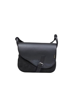 torebka damska skórzana Freshman na ramię listonoszka czarna ze sklepu Słoń Torbalski w kategorii Listonoszki - zdjęcie 189323642