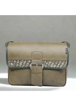 -zielona torebka damska skórzana listonoszka na ramię  Student ze sklepu Słoń Torbalski w kategorii Torby męskie - zdjęcie 189323643