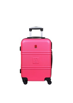 walizka kabinowa Art Class Collection 55 cm różowa ze sklepu Słoń Torbalski w kategorii Walizki - zdjęcie 189323691