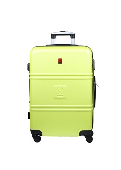 Cytrynowa średnia walizka 64 cm poszerzana Art Class Collection ze sklepu Słoń Torbalski w kategorii Walizki - zdjęcie 189323713