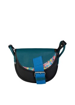 czarna torebka listonoszka skórzana na ramię Freshman Mini ze sklepu Słoń Torbalski w kategorii Listonoszki - zdjęcie 189323773