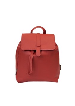 czerwony damski plecak skórzany Esterka ze sklepu Słoń Torbalski w kategorii Plecaki - zdjęcie 189323823