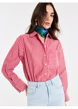 Mohito - Koszula oversize - czerwony ze sklepu Mohito w kategorii Koszule damskie - zdjęcie 189324363