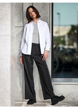 Sinsay - Spodnie wide leg - szary ze sklepu Sinsay w kategorii Spodnie damskie - zdjęcie 189325480