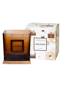 AVA &amp; MAY Świeca zapachowa "Viennese Coffee" - 550 g ze sklepu Limango Polska w kategorii Świece i dyfuzory - zdjęcie 189325854