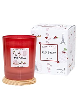AVA &amp; MAY Świeca zapachowa "Cherry Kiss" - 180 g ze sklepu Limango Polska w kategorii Świece i dyfuzory - zdjęcie 189325962