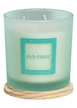 AVA &amp; MAY Świeca zapachowa "Maldives" - 380 g ze sklepu Limango Polska w kategorii Świece i dyfuzory - zdjęcie 189326004