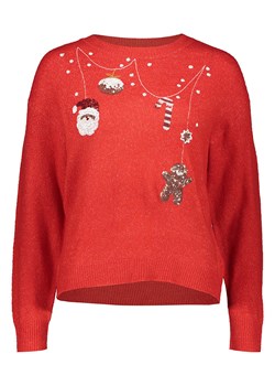 JDY Sweter w kolorze czerwonym ze sklepu Limango Polska w kategorii Swetry damskie - zdjęcie 189326253