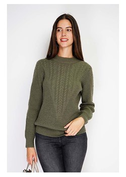 William de Faye Sweter w kolorze khaki ze sklepu Limango Polska w kategorii Swetry damskie - zdjęcie 189326441