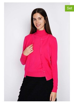 William de Faye 2-częściowy zestaw w kolorze różowym ze sklepu Limango Polska w kategorii Swetry damskie - zdjęcie 189326512