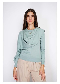 William de Faye Sweter w kolorze turkusowym ze sklepu Limango Polska w kategorii Swetry damskie - zdjęcie 189326632