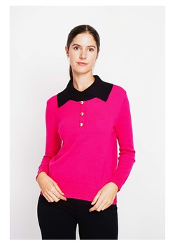 William de Faye Sweter w kolorze czarno-różowym ze sklepu Limango Polska w kategorii Swetry damskie - zdjęcie 189326763