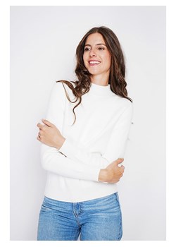 William de Faye Sweter w kolorze białym ze sklepu Limango Polska w kategorii Swetry damskie - zdjęcie 189326923