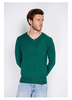 William de Faye Sweter w kolorze zielonym ze sklepu Limango Polska w kategorii Swetry męskie - zdjęcie 189326962