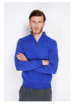 William de Faye Sweter w kolorze niebieskim ze sklepu Limango Polska w kategorii Swetry męskie - zdjęcie 189327174