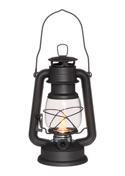 4Living Lampion LED "Hurricane" w kolorze czarno-szarym - 16 x 24,5 x 11,5 cm ze sklepu Limango Polska w kategorii Oświetlenie - zdjęcie 189327482