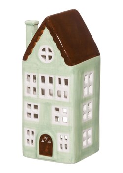 4Living Świecznik "Copenhagen" w kolorze zielonym - 8,5 x 20,5 x 8,5 cm ze sklepu Limango Polska w kategorii Świeczniki - zdjęcie 189327494