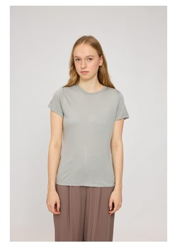MAZINE Koszulka "Basic" w kolorze szarym ze sklepu Limango Polska w kategorii Bluzki damskie - zdjęcie 189327870