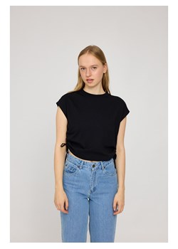 MAZINE Koszulka "Gathering" w kolorze czarnym ze sklepu Limango Polska w kategorii Bluzki damskie - zdjęcie 189327894