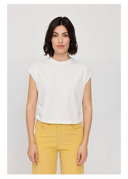 MAZINE Koszulka "Gathering" w kolorze kremowym ze sklepu Limango Polska w kategorii Bluzki damskie - zdjęcie 189327900