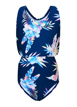 Peek U Strój kąpielowy "Marisol" w kolorze granatowym ze wzorem ze sklepu Limango Polska w kategorii Stroje kąpielowe - zdjęcie 189330413
