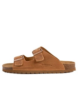 billowy Klapki w kolorze jasnobrązowym ze sklepu Limango Polska w kategorii Klapki męskie - zdjęcie 189330953