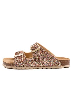 billowy Klapki w kolorze złotym ze sklepu Limango Polska w kategorii Klapki damskie - zdjęcie 189331081