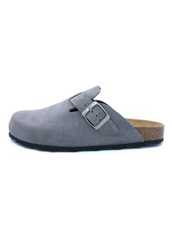 billowy Skórzane chodaki w kolorze szarym ze sklepu Limango Polska w kategorii Klapki damskie - zdjęcie 189331404