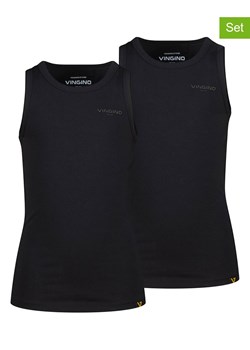 Vingino Podkoszulki (2 szt.) w kolorze czarnym ze sklepu Limango Polska w kategorii Podkoszulki dziecięce - zdjęcie 189334682