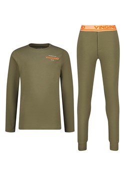 Vingino Piżama w kolorze khaki ze sklepu Limango Polska w kategorii Piżamy dziecięce - zdjęcie 189334701