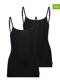 Vingino Podkoszulki (2 szt.) w kolorze czarnym ze sklepu Limango Polska w kategorii Podkoszulki dziecięce - zdjęcie 189335044