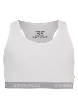Vingino Top w kolorze białym ze sklepu Limango Polska w kategorii Staniki dla dziewczynki - zdjęcie 189335162