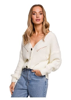 made of emotion Kardigan w kolorze kremowym ze sklepu Limango Polska w kategorii Swetry damskie - zdjęcie 189337551