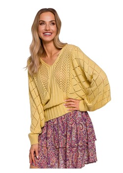 made of emotion Sweter w kolorze żółtym ze sklepu Limango Polska w kategorii Swetry damskie - zdjęcie 189337563