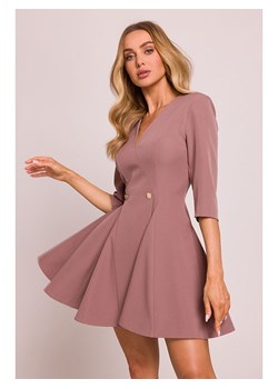 made of emotion Sukienka w kolorze jasnobrązowym ze sklepu Limango Polska w kategorii Sukienki - zdjęcie 189337973