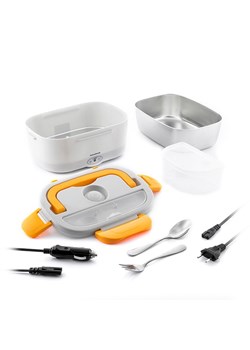 InnovaGoods Elektryczny pojemnik w kolorze biało-żółtym na lunch ze sklepu Limango Polska w kategorii Pojemniki kuchenne - zdjęcie 189339120