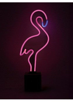 LOCOMOCEAN Dekoracyjna lampa LED "Flamingo" w kolorze różowym - 16 x 45 x 9 cm ze sklepu Limango Polska w kategorii Oświetlenie - zdjęcie 189339663