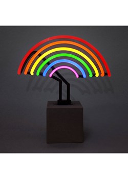 LOCOMOCEAN Dekoracyjna lampa LED "Rainbow" w różnych kolorach - 25,5 x 26 x 9 cm ze sklepu Limango Polska w kategorii Oświetlenie - zdjęcie 189339694