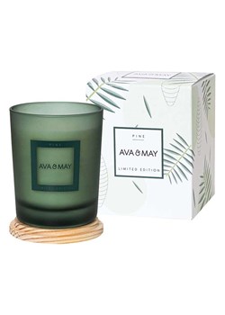 AVA &amp; MAY Świeca zapachowa "Pine" - 180 g ze sklepu Limango Polska w kategorii Świece i dyfuzory - zdjęcie 189339734