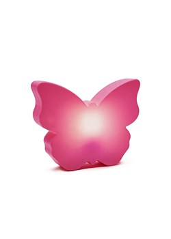 8 seasons Lampa dekoracyjna LED "Shining Butterfly" w kolorze różowym - 55 x 40 cm ze sklepu Limango Polska w kategorii Oświetlenie - zdjęcie 189339810