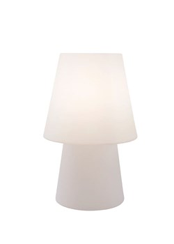 8 seasons Lampa solarna "No. 1" w kolorze białym - wys. 60 x Ø 28,5 cm ze sklepu Limango Polska w kategorii Oświetlenie - zdjęcie 189339912