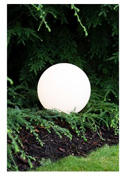8 seasons Lampa solarna "Shining Globe" w kolorze białym - Ø 48,5 cm ze sklepu Limango Polska w kategorii Oświetlenie - zdjęcie 189339970