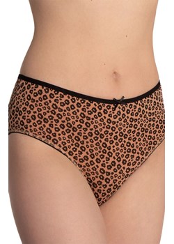 3-pack bawełniana figi damskie bikini L-122BI-67, Kolor czarno-brązowy, Rozmiar L, LAMA ze sklepu Primodo w kategorii Majtki damskie - zdjęcie 189342943