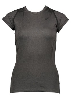 asics Koszulka sportowa w kolorze szarym ze sklepu Limango Polska w kategorii Bluzki damskie - zdjęcie 189343310
