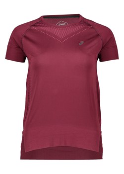 asics Koszulka w kolorze bordowym do biegania ze sklepu Limango Polska w kategorii Bluzki damskie - zdjęcie 189343342