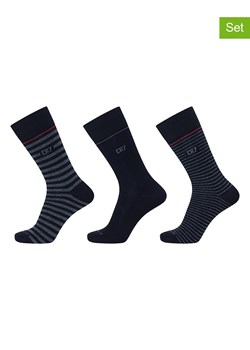 CR7 Skarpety (3 pary) w kolorze granatowo-szarym ze sklepu Limango Polska w kategorii Skarpetki męskie - zdjęcie 189343610